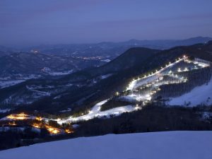 Cataloochee Ski Area - Night Time Maggie Valley Skiing