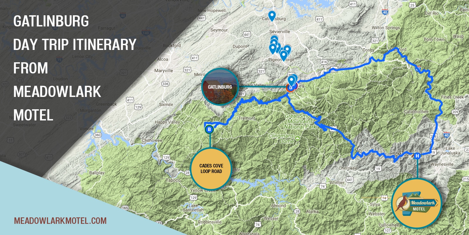 Road Trip and Things To Do in Gatlinburg TN
